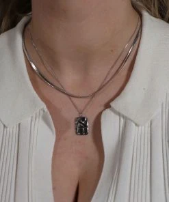 Astridandmiyu Embrace Pendant Necklace In Silver Sale