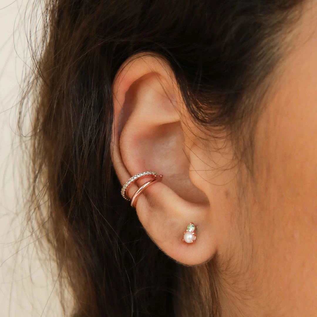 Astridandmiyu Gleam Barbell In Rose Gold Sale 4 Astridandmiyu Gleam Barbell In Rose Gold Sale