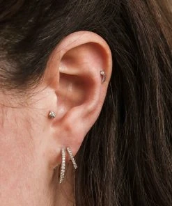 Astridandmiyu Sale Shooting Star Barbell In Silver