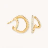 Astridandmiyu Illusion Crystal Hoops In Gold 1 Astridandmiyu Illusion Crystal Hoops In Gold