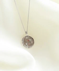 Astrid & Miyu Zodiac Necklaces Leo Zodiac Pendant Necklace In Silver 16 Astrid & Miyu Zodiac Necklaces Leo Zodiac Pendant Necklace In Silver