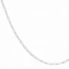 Astrid & Miyu Long Link Chain Necklace In Silver 2 Astrid & Miyu Long Link Chain Necklace In Silver