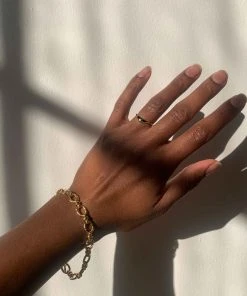 Astridandmiyu Molten Ring In Gold Sale