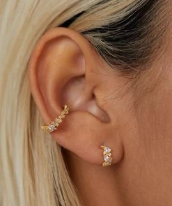 Astridandmiyu Sale Mystic Star Ear Cuff In Gold
