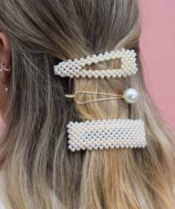 Astridandmiyu Sale Large Pearl Barrette