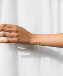 Astrid & Miyu Rope Chain Bracelet In Silver Best Sellers 10 Astrid & Miyu Rope Chain Bracelet In Silver Best Sellers