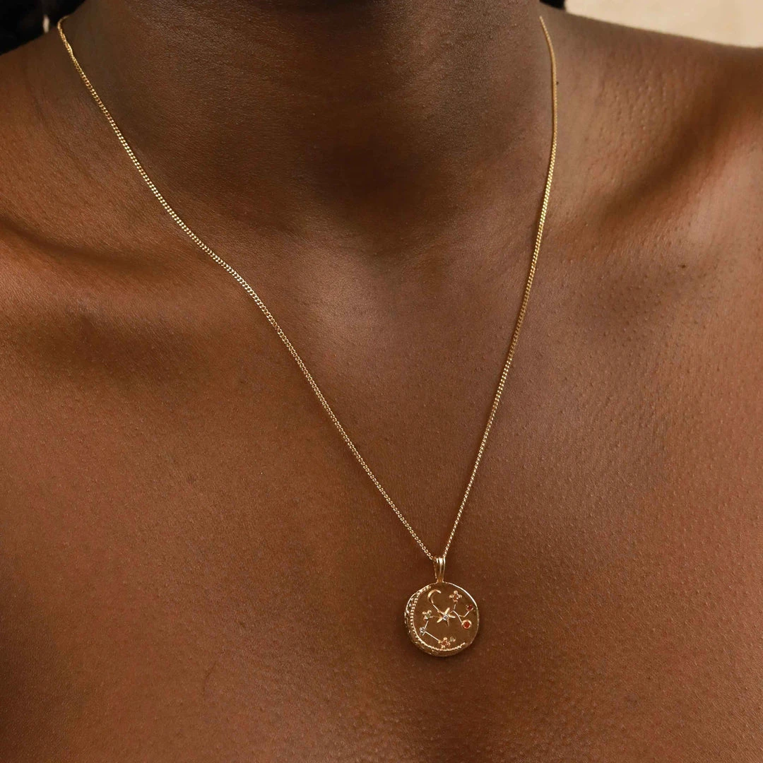 Astrid & Miyu Zodiac Necklaces Sagittarius Zodiac Pendant Necklace In Gold 9 Astrid & Miyu Zodiac Necklaces Sagittarius Zodiac Pendant Necklace In Gold