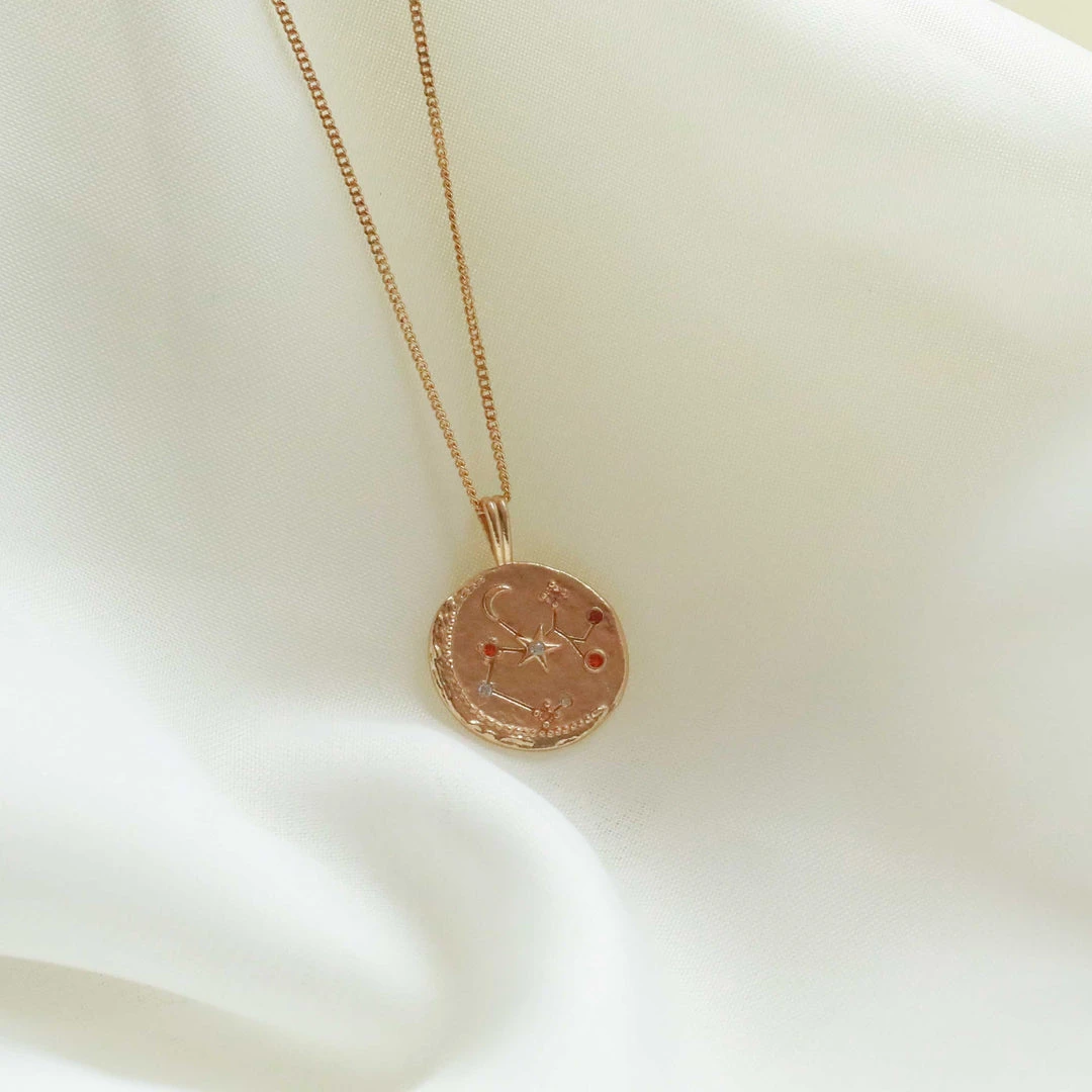Astrid & Miyu Zodiac Necklaces Sagittarius Zodiac Pendant Necklace In Gold 8 Astrid & Miyu Zodiac Necklaces Sagittarius Zodiac Pendant Necklace In Gold