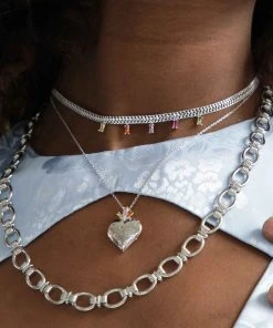 Astridandmiyu Serendipity Pendant Necklace In Silver 10 Astridandmiyu Serendipity Pendant Necklace In Silver