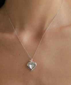 Astridandmiyu Serendipity Pendant Necklace In Silver 11 Astridandmiyu Serendipity Pendant Necklace In Silver