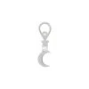 Astridandmiyu Star & Moon Earring Charm In Silver Sale