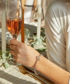 Astridandmiyu Wreath T-Bar Chunky Bracelet In Silver 12 Astridandmiyu Wreath T-Bar Chunky Bracelet In Silver